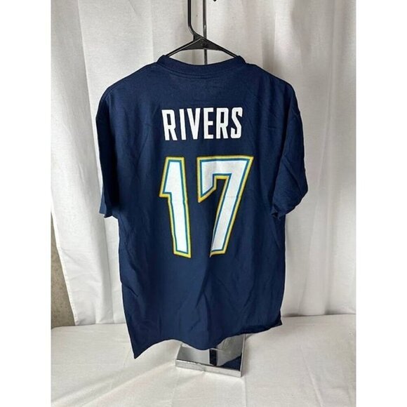 Phillip Rivers Chargers Jersey T Shirt Mens Large Brand New Team Apparel - Picture 1 of 5